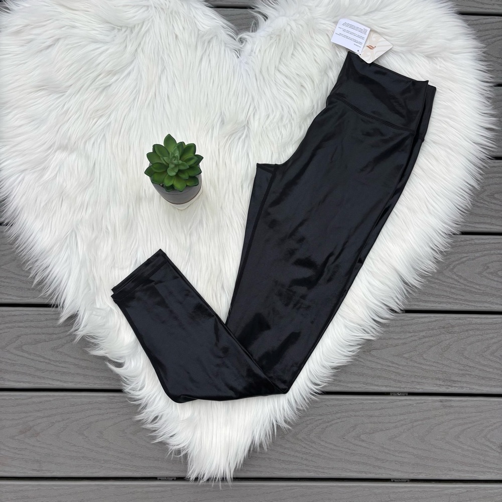 Fabletics Black Shimmer Leggings